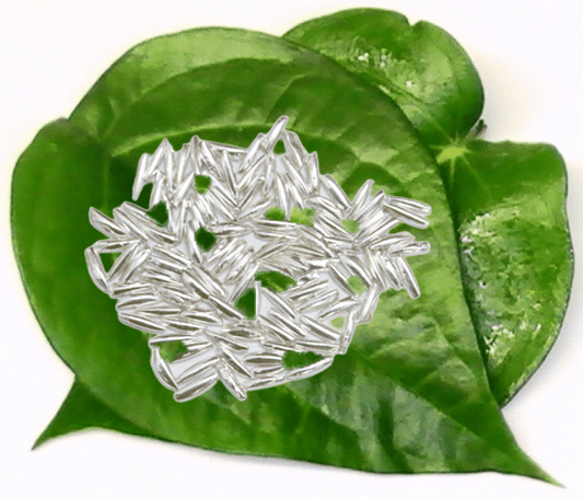 Silver (98% purity) Holy and sacred Rice 101 peaces for Pooja and Gift, Pure Silver Chawal for temple and worship