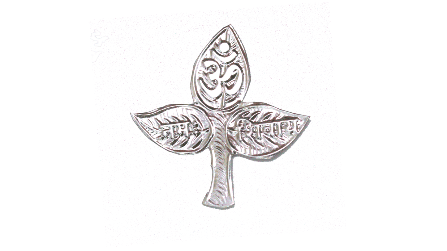 Silver (98% purity) Holy and sacred Bel Patra 11 quantity for Pooja and best offering to lord Shiva, Pure Silver Bel Patra for temple and worship