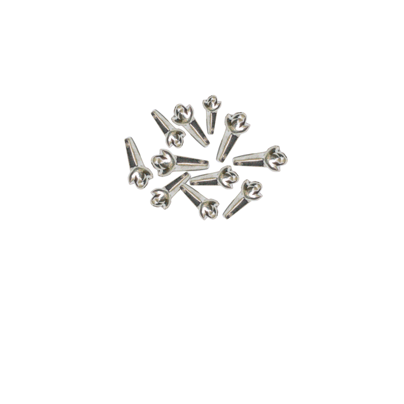 Akshat Sapphire Silver (98% purity) Holy and sacred clove 11 Quantity for Pooja and Gift, Pure Silver Long for temple and worship Akshat Sapphire