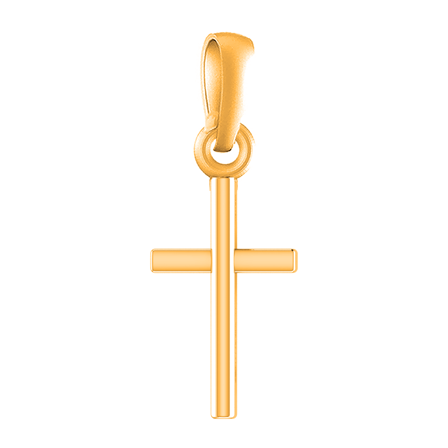 22 CT Gold Plated Silver (92.5% purity) God Jesus Christ Pendant by for Kids & Woman
