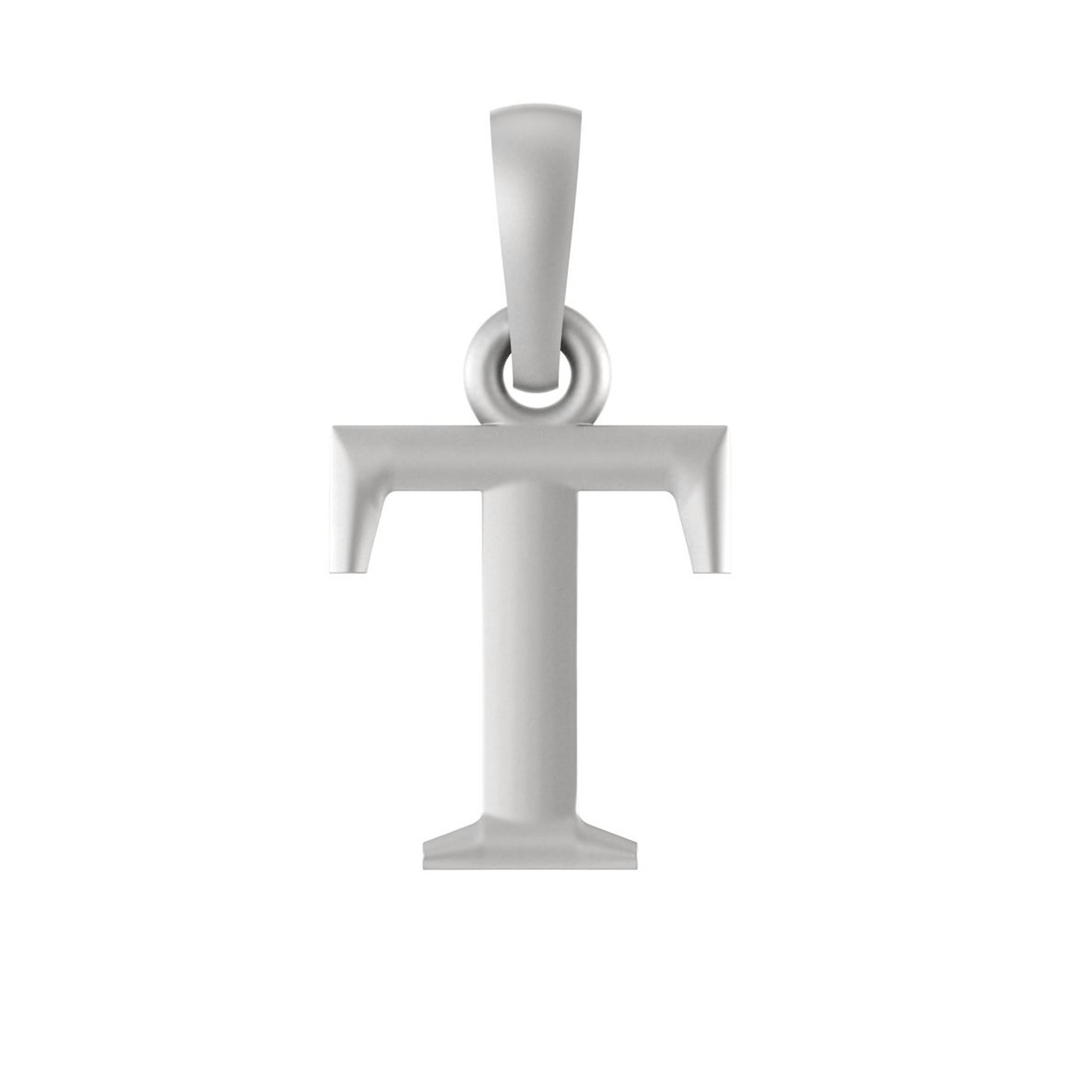 92.5% Pure Sterling Silver Precious Name Alphabet Pendant For Kids And Girls