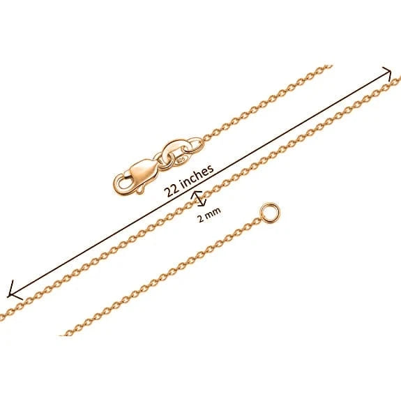 22KT Gold Plated Silver (92.5% purity) precious Name alphabet chain pendant (Pendnat with Anchor/Cable chain- 22 Inches) pure silver designer alphabet chain locket