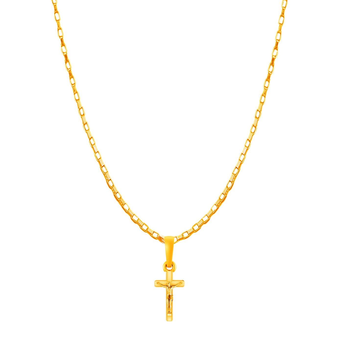 Jesus Cross with chain pendant