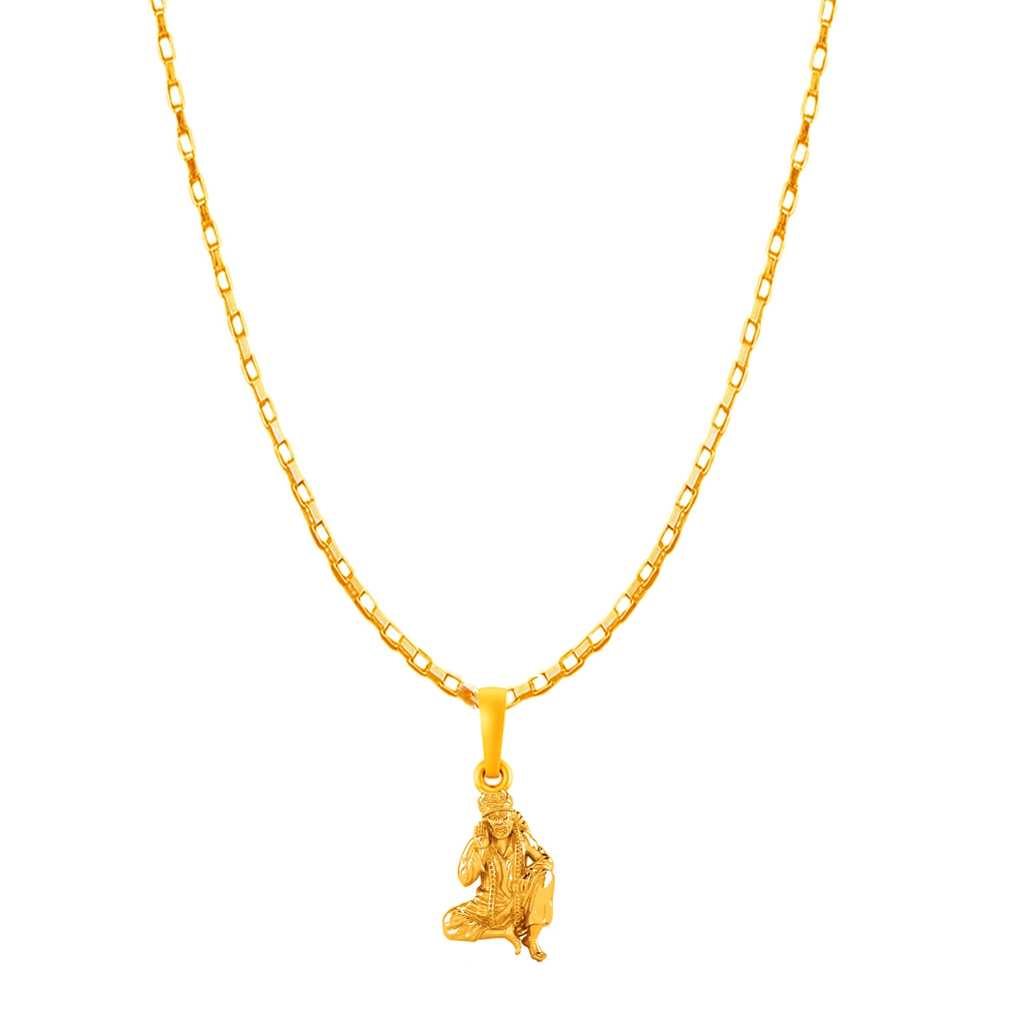 Sai Baba with chain pendant