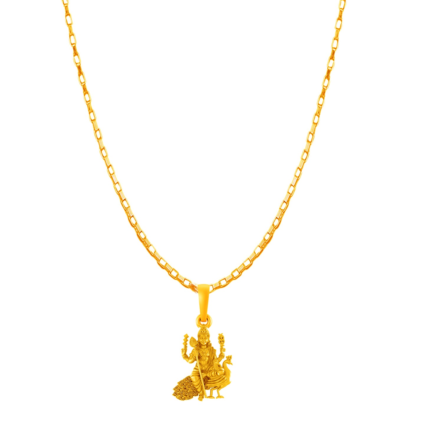 Kartikey with chain pendant