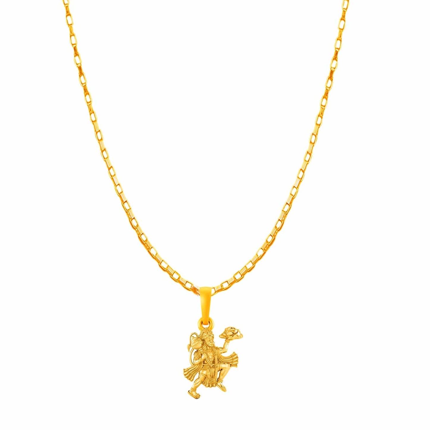 Hanuman with chain pendant