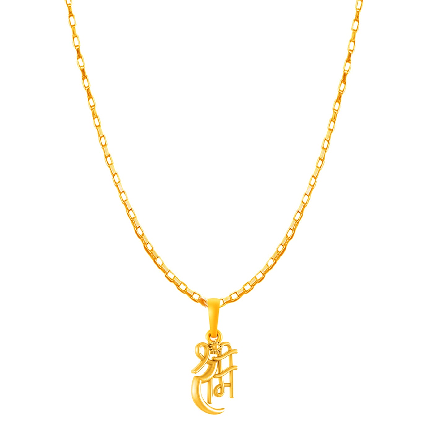 Ram with chain pendant