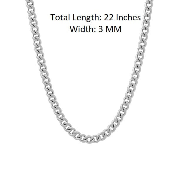 God Shiva Pure Silver 92.5% purity Chain pendant by Shiva Pendant (Pendant with Curb Chain-22 inches)