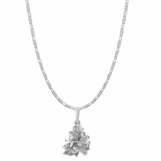 Radha Krishna chain pendant