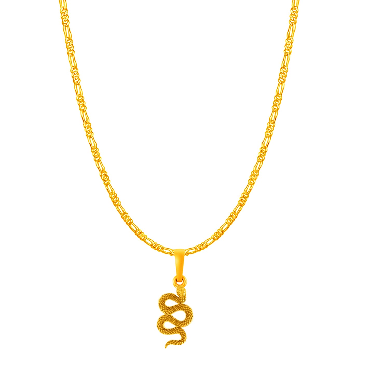 Snake chain pendant