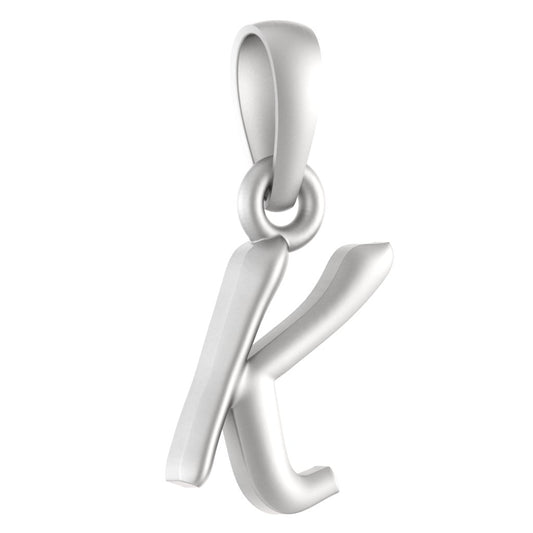 Akshat Sapphire Sterling Silver (92.5% purity) precious Name pendant pure silver designer alphabet locket