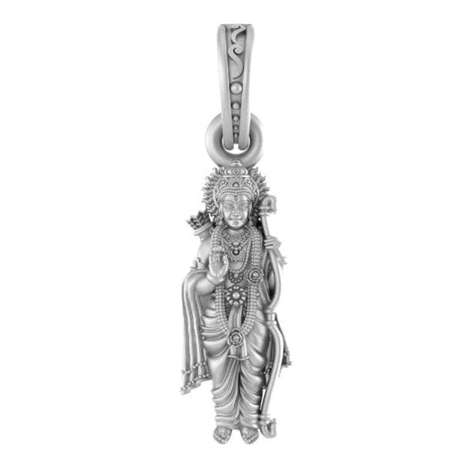 92.5% Pure Sterling Silver God Ram Pendant (Big Size) for Men & Women