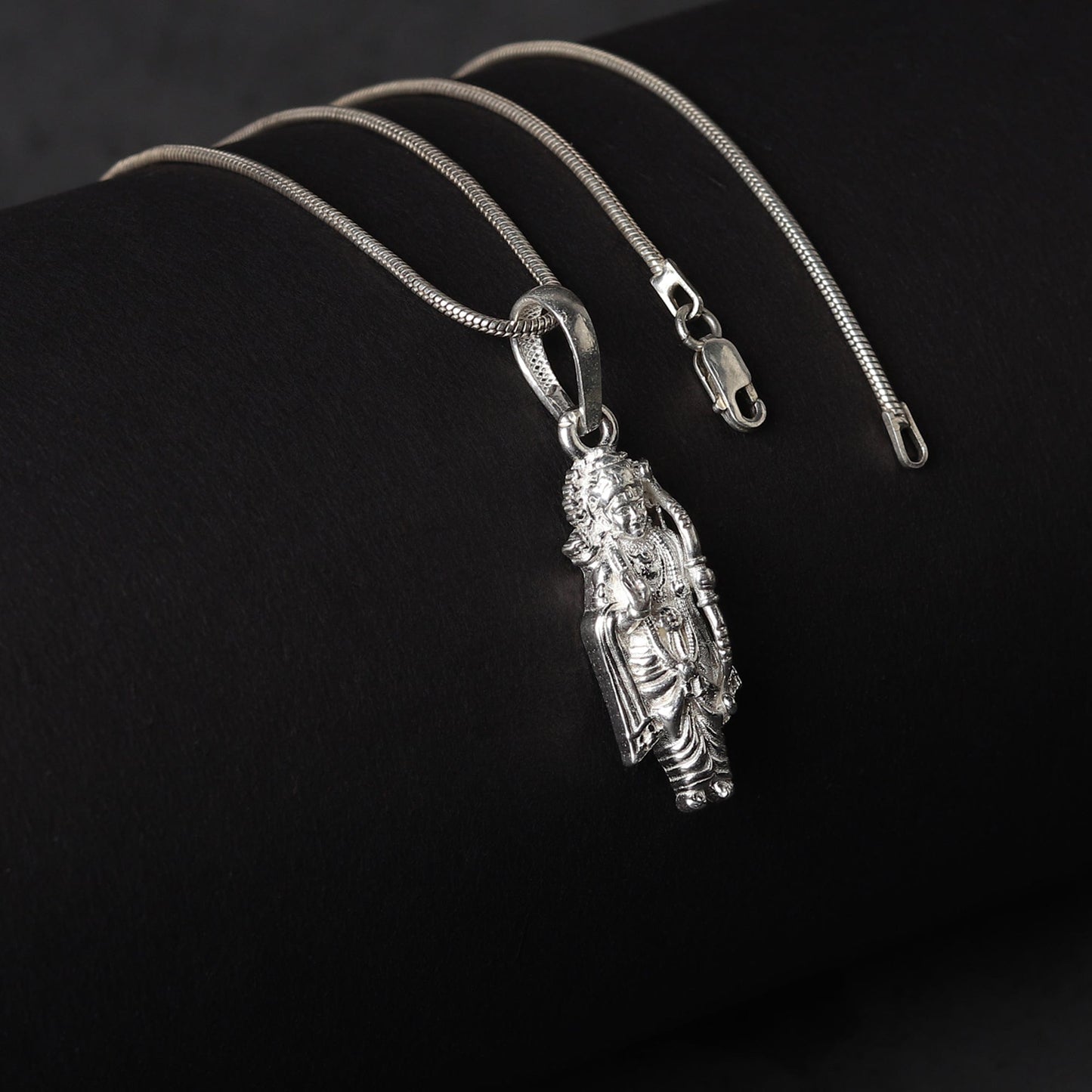 92.5% Pure Sterling Silver God Ram Pendant (Big Size) for Men & Women