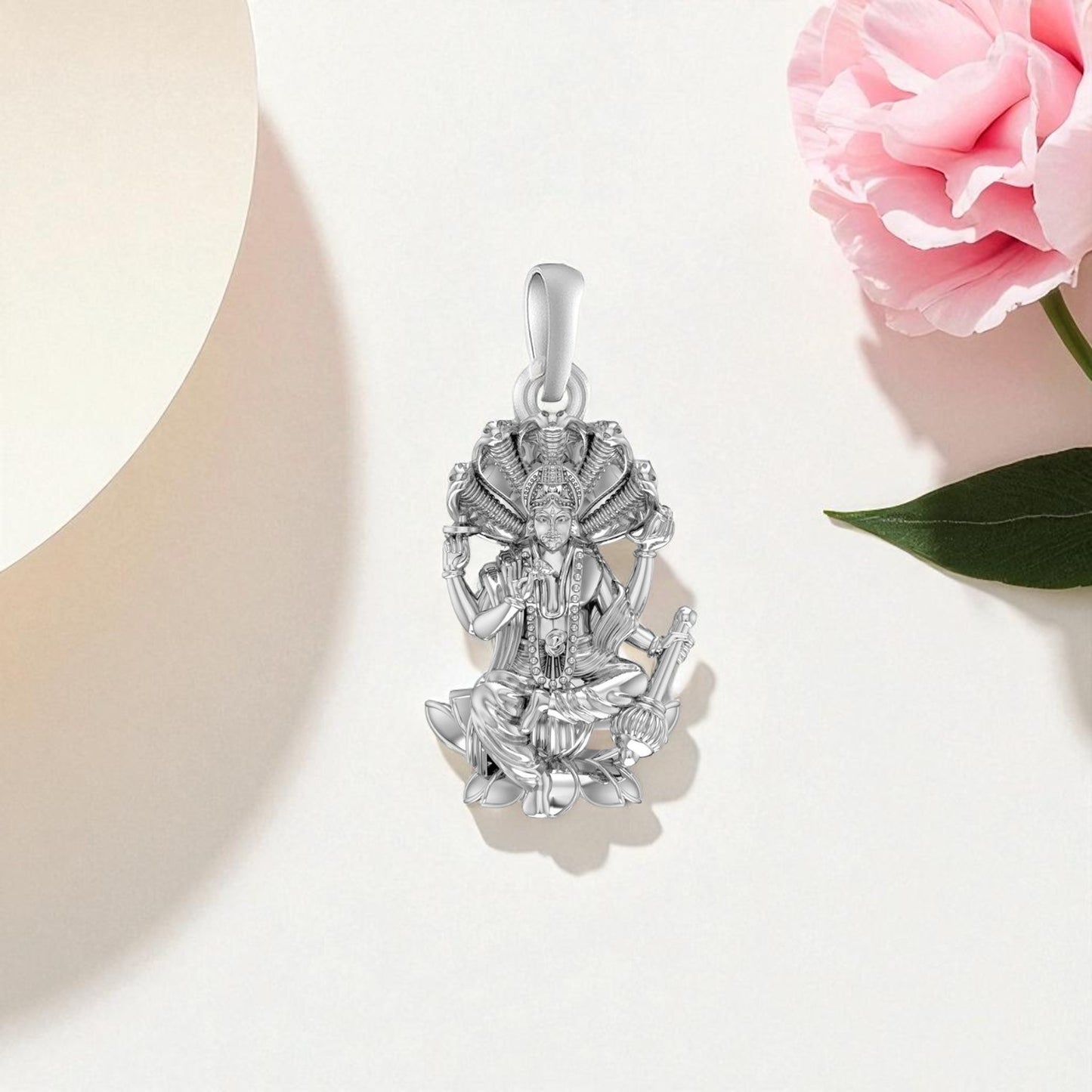 Big sitting Vishnu Pendant/locket