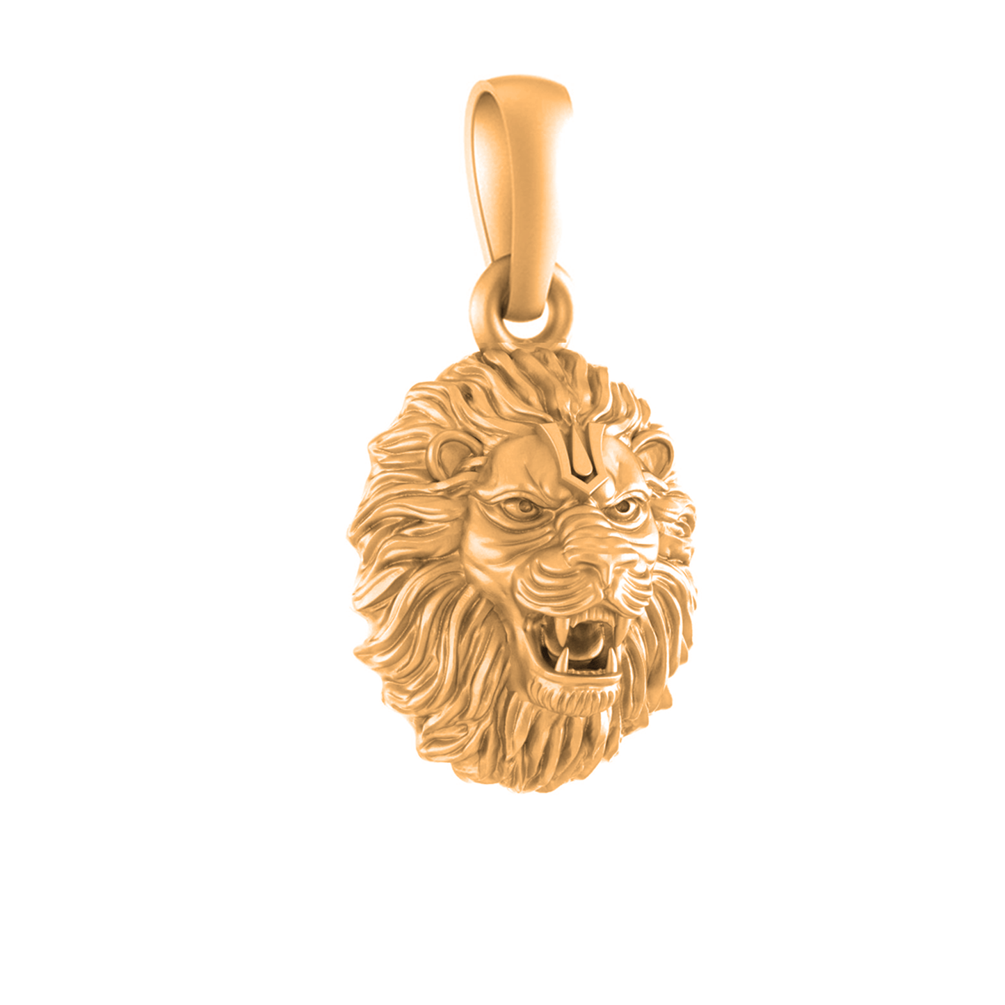 22 CT Gold Plated Silver (92.5% purity) God Vishnu Narsimha Pendant for Men and Women