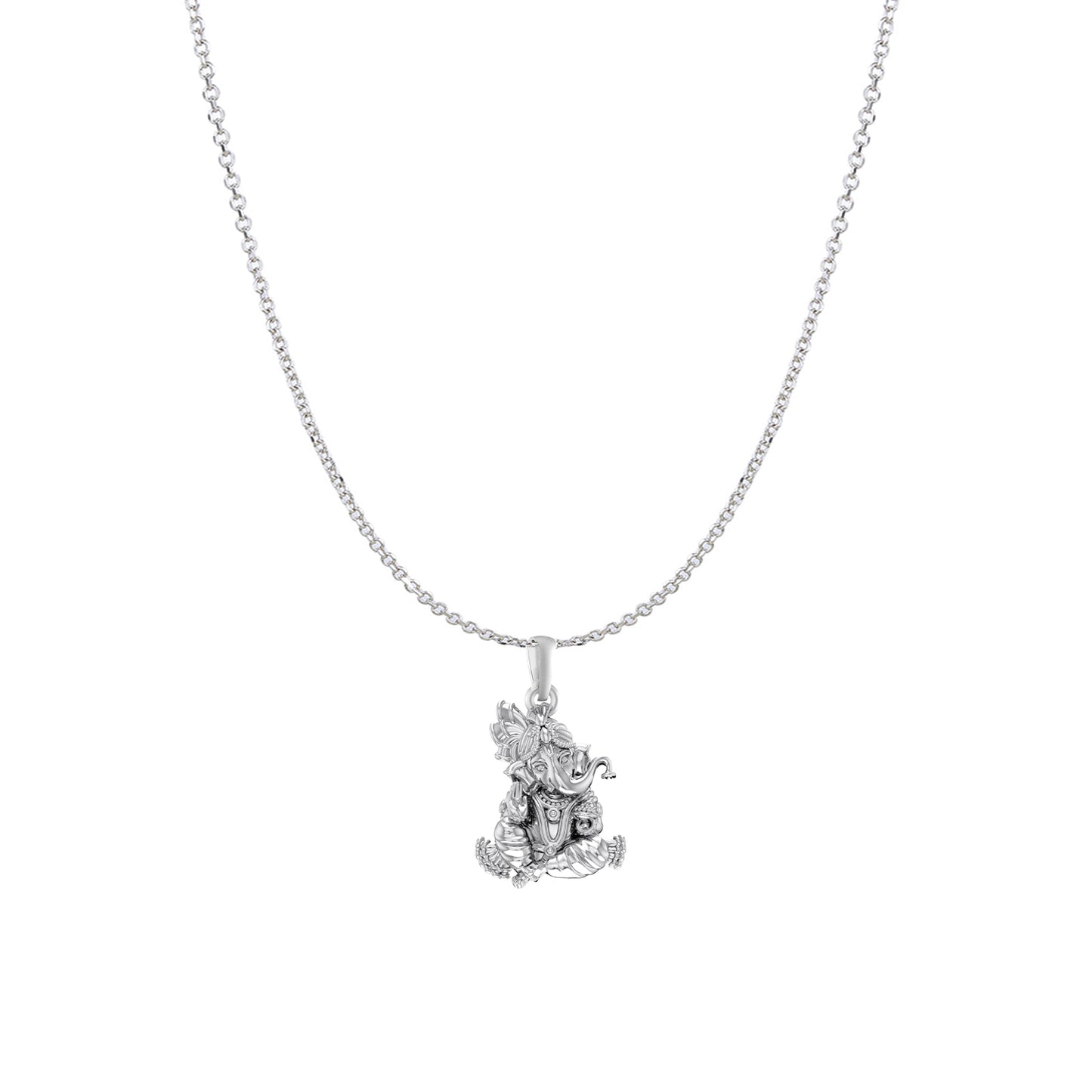 Ganesh with chain pendant