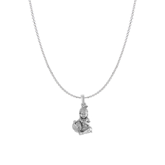 Laddu Gopal with chain pendant