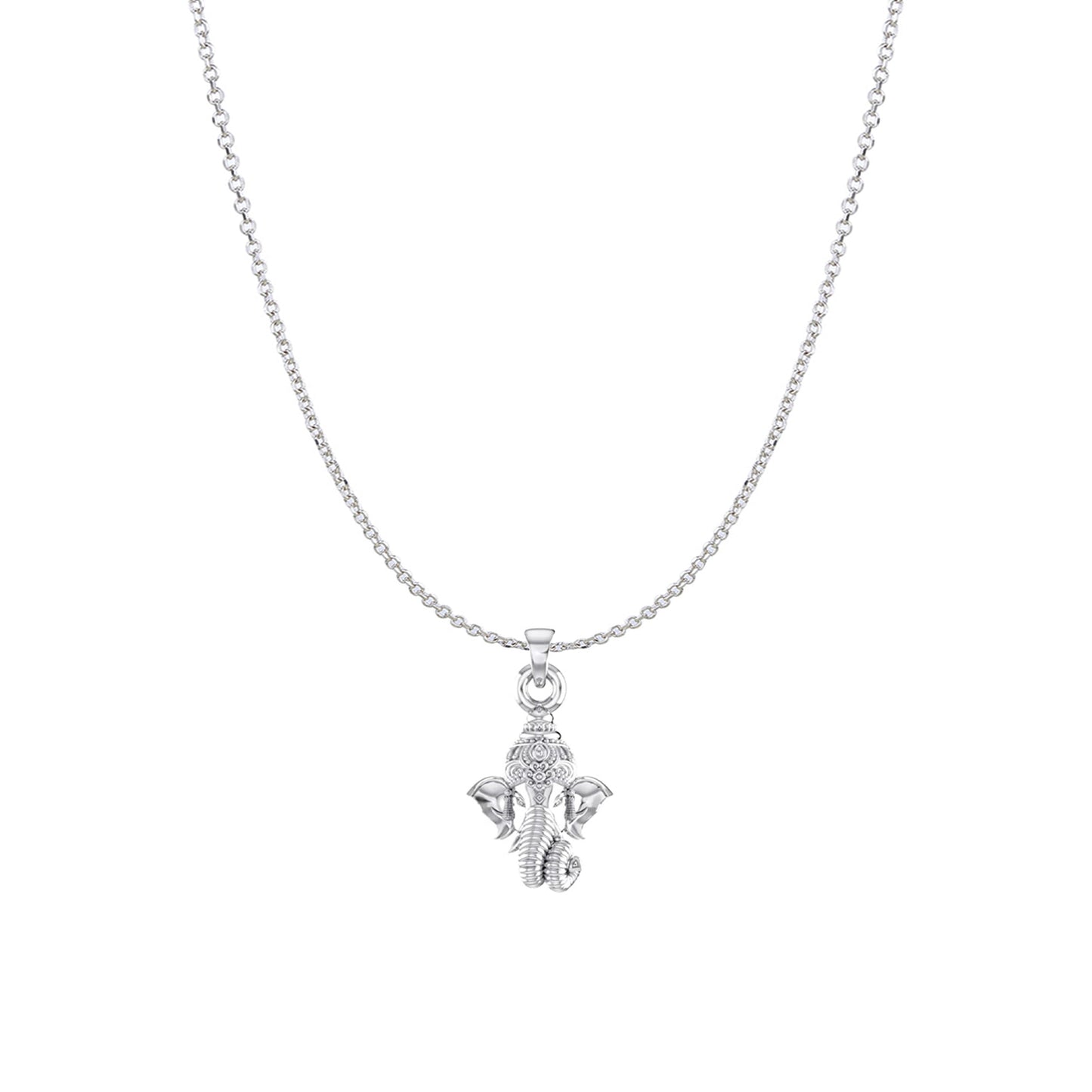 Ganesh with chain pendant