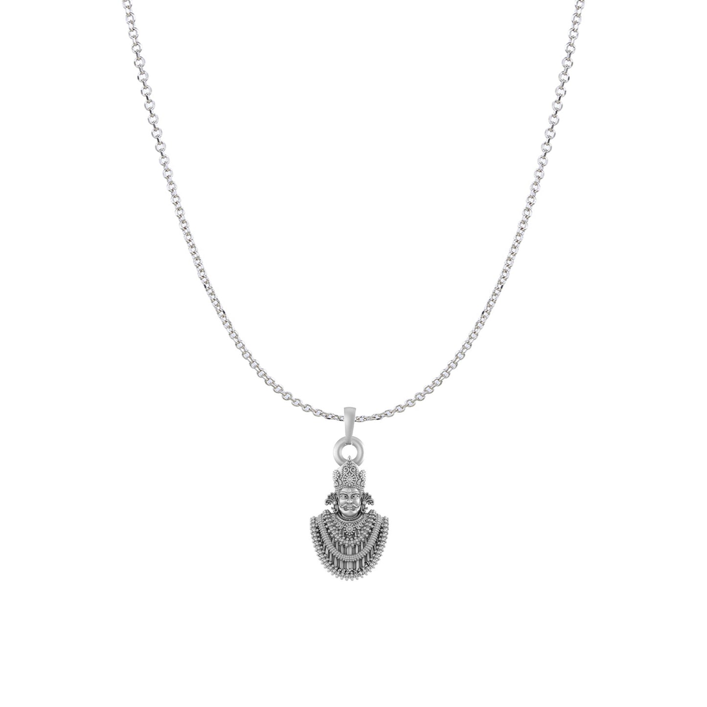 Khatu Shyam with chain pendant