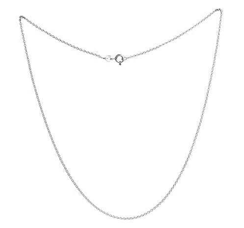 God Shiva Pure Silver 92.5% purity Chain pendant by Shiva Pendant (Pendant with Anchor Chain-18 inches)