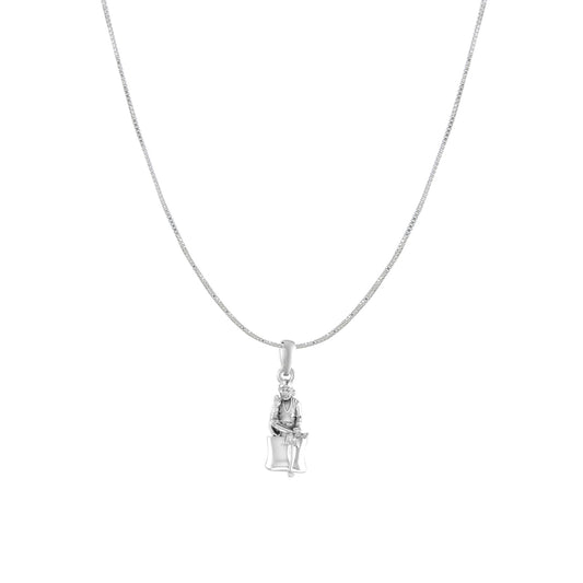 Sai Baba with chain pendant