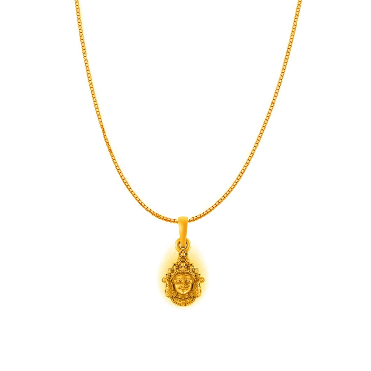 Durga Maa Face chain pendant