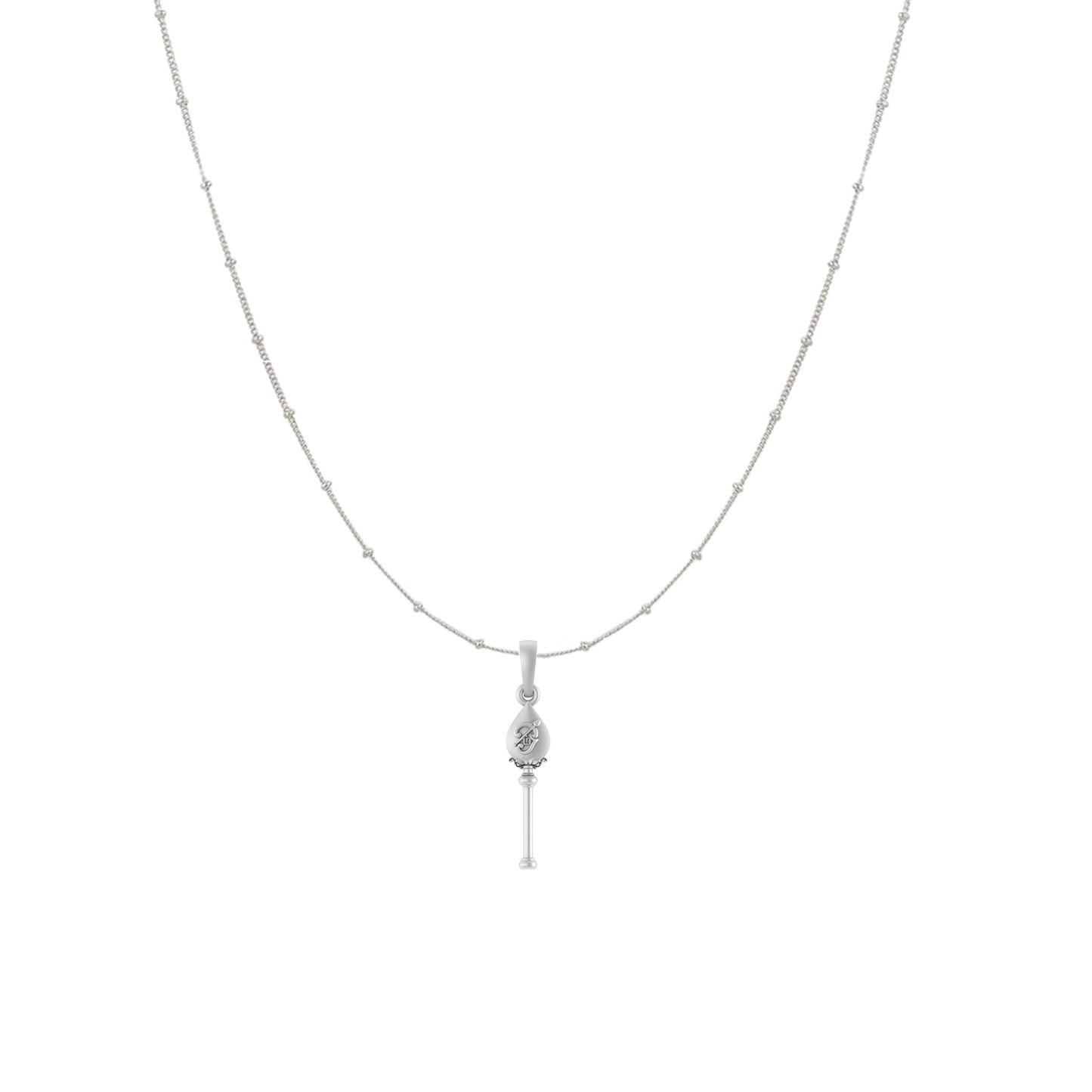 God Kartikeya Pure Silver 92.5% purity Chain pendant by Murugan Pendant (Pendant with Ball Chain-18 inches)