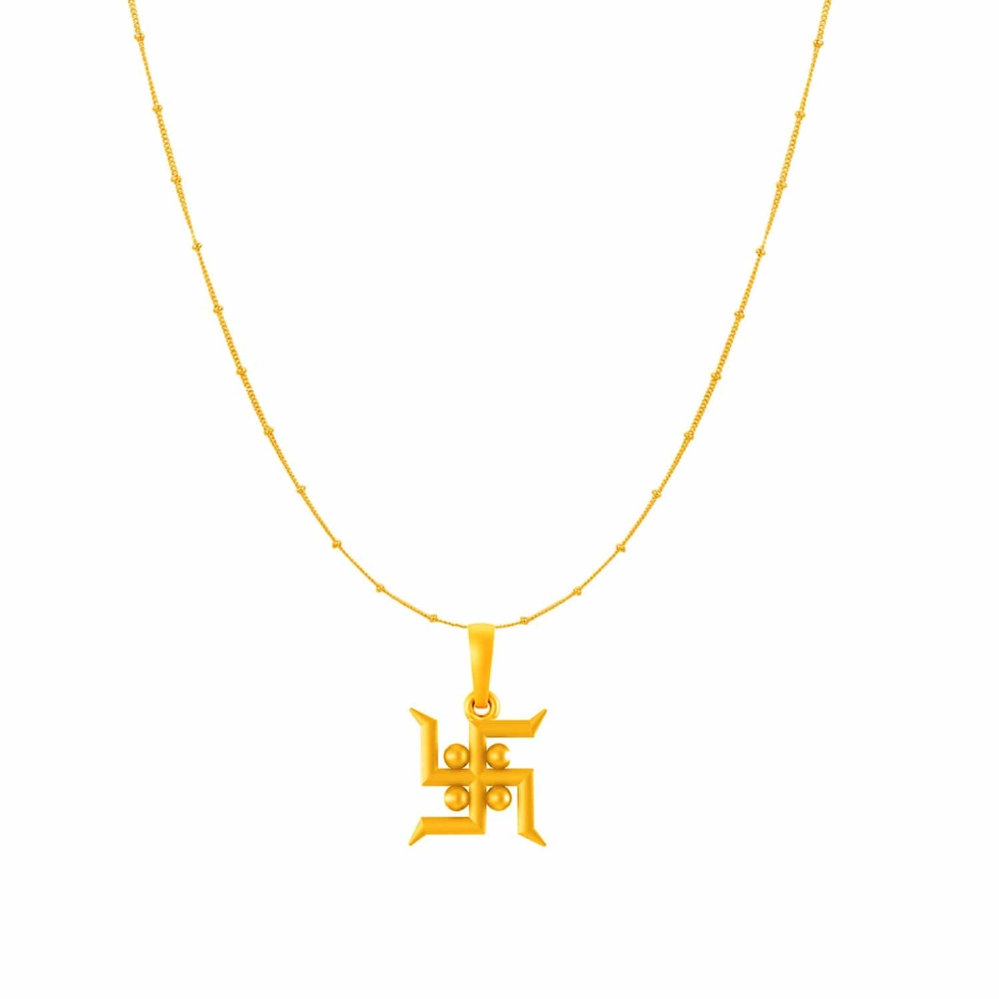 Swastik chain pendant