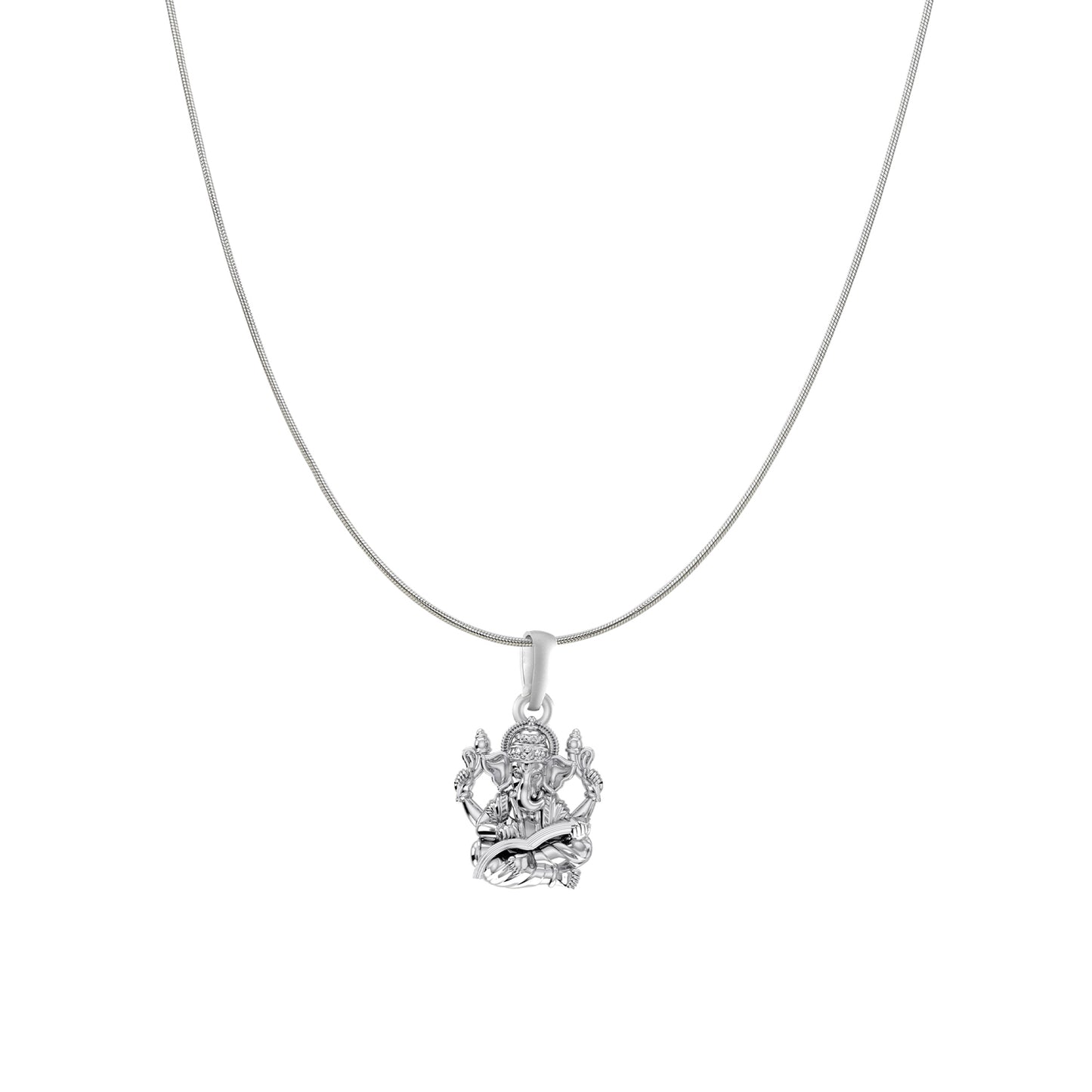 Ganesh with chain pendant