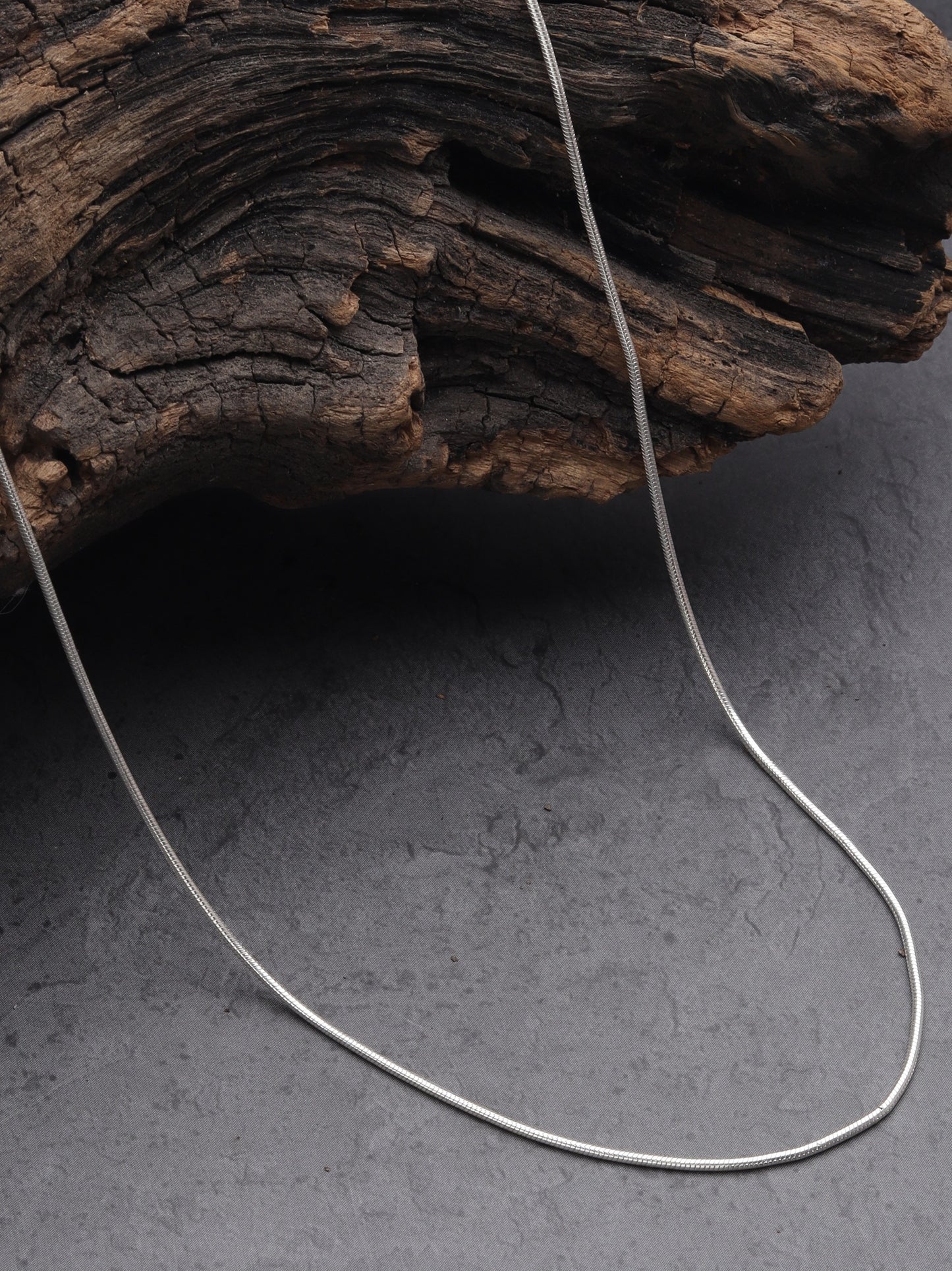 Akshat Sapphire Sterling Silver (92.5% purity) ambitious and Stylish divine Mermaid Chain Pendant (Pendant with Snake Chain) for Men & Women Pure Silver Fashionable and gorgeous Mermaid Chain Locket for Happiness and joy