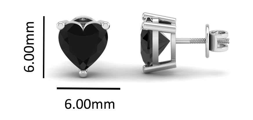 Pure Sterling Silver (92.5% purity)Precious, Beautiful and Designer Stud Earrings with cubic zirconia (AD) stones for Girls and Women
