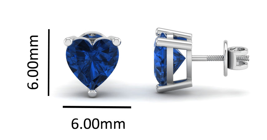 Pure Sterling Silver (92.5% purity)Precious, Beautiful and Designer Stud Earrings with cubic zirconia (AD) stones for Girls and Women