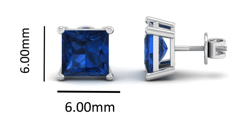 Pure Sterling Silver (92.5% purity)Precious, Beautiful and Designer Stud Earrings with cubic zirconia (AD) stones for Girls and Women