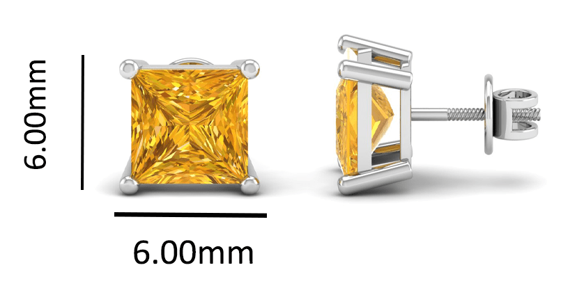 Pure Sterling Silver (92.5% purity)Precious, Beautiful and Designer Stud Earrings with cubic zirconia (AD) stones for Girls and Women