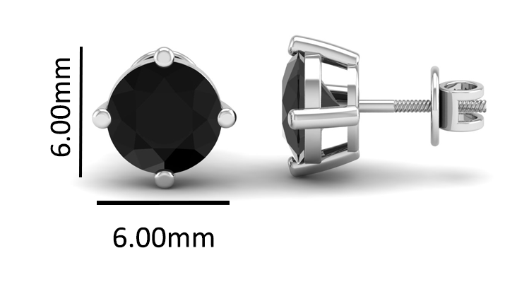 Pure Sterling Silver (92.5% purity)Precious, Beautiful and Designer Stud Earrings with cubic zirconia (AD) stones for Girls and Women