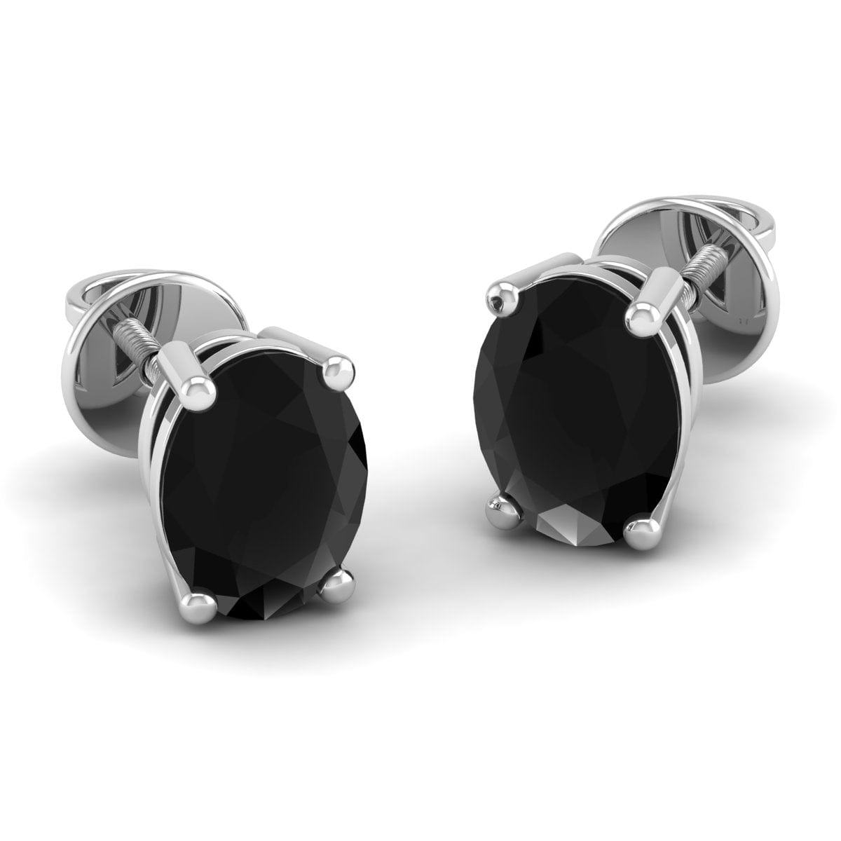 Pure Sterling Silver (92.5% purity)Precious, Beautiful and Designer Stud Earrings with cubic zirconia (AD) stones for Girls and Women
