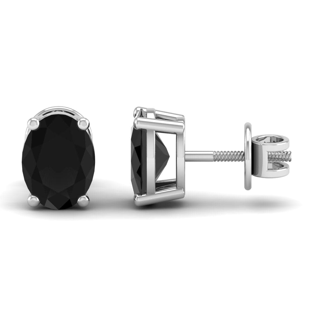 Pure Sterling Silver (92.5% purity)Precious, Beautiful and Designer Stud Earrings with cubic zirconia (AD) stones for Girls and Women
