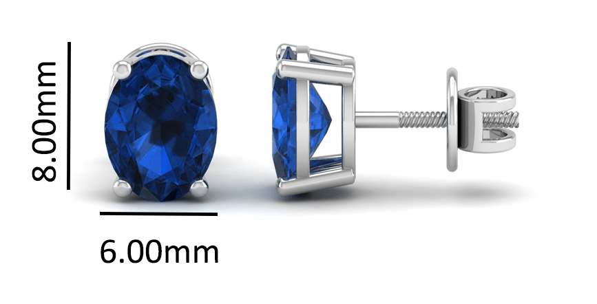 Pure Sterling Silver (92.5% purity)Precious, Beautiful and Designer Stud Earrings with cubic zirconia (AD) stones for Girls and Women