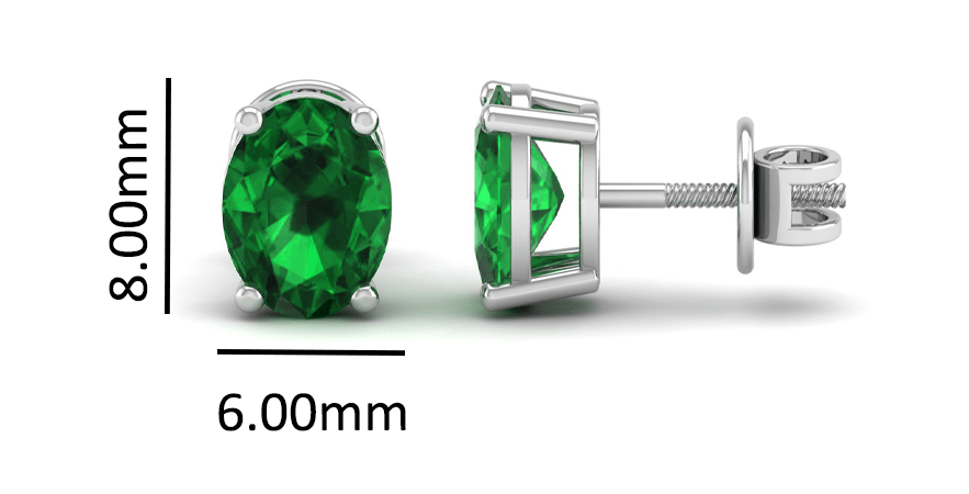 Pure Sterling Silver (92.5% purity)Precious, Beautiful and Designer Stud Earrings with cubic zirconia (AD) stones for Girls and Women