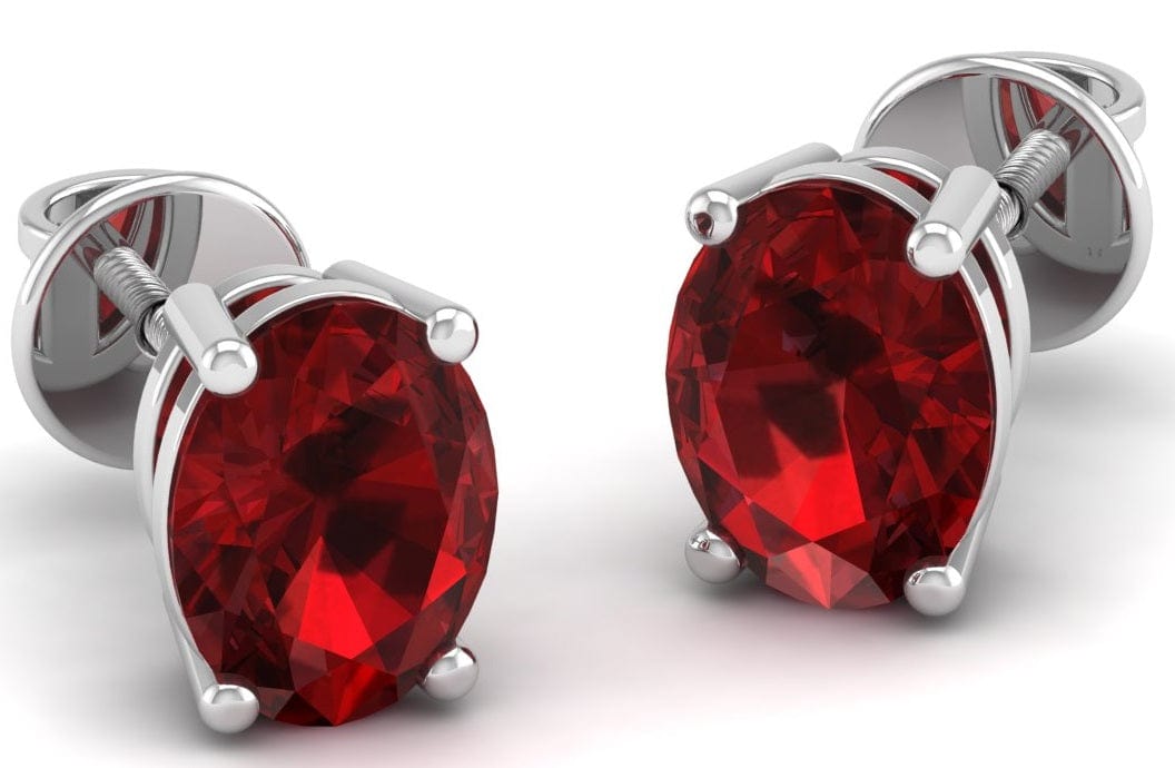 Pure Sterling Silver (92.5% purity)Precious, Beautiful and Designer Stud Earrings with cubic zirconia (AD) stones for Girls and Women