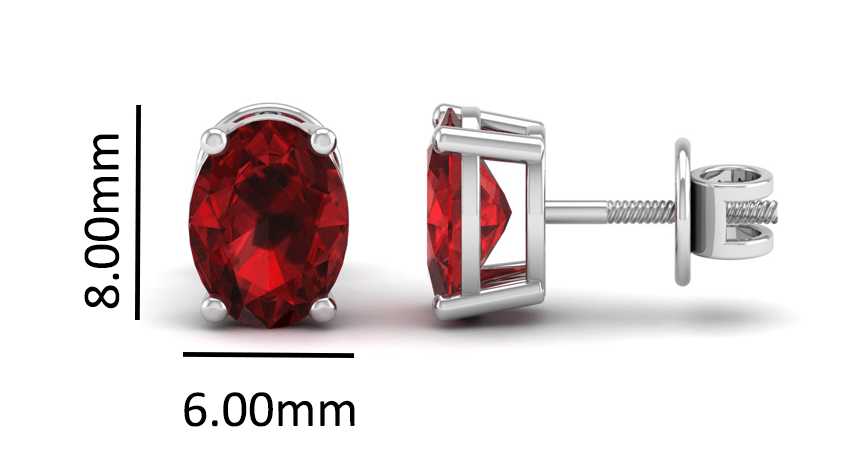Pure Sterling Silver (92.5% purity)Precious, Beautiful and Designer Stud Earrings with cubic zirconia (AD) stones for Girls and Women