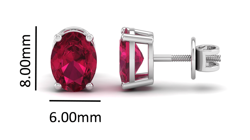 Pure Sterling Silver (92.5% purity)Precious, Beautiful and Designer Stud Earrings with cubic zirconia (AD) stones for Girls and Women