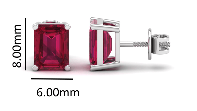 Pure Sterling Silver (92.5% purity)Precious, Beautiful and Designer Stud Earrings with cubic zirconia (AD) stones for Girls and Women