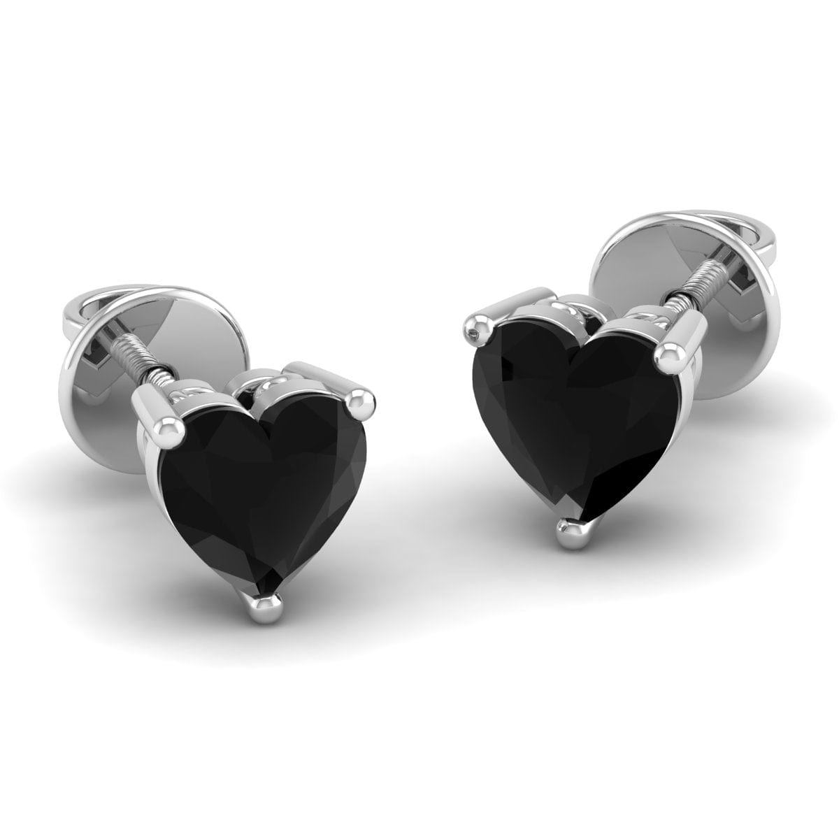 Pure Sterling Silver (92.5% purity)Precious, Beautiful and Designer Stud Earrings with cubic zirconia (AD) stones for Girls and Women