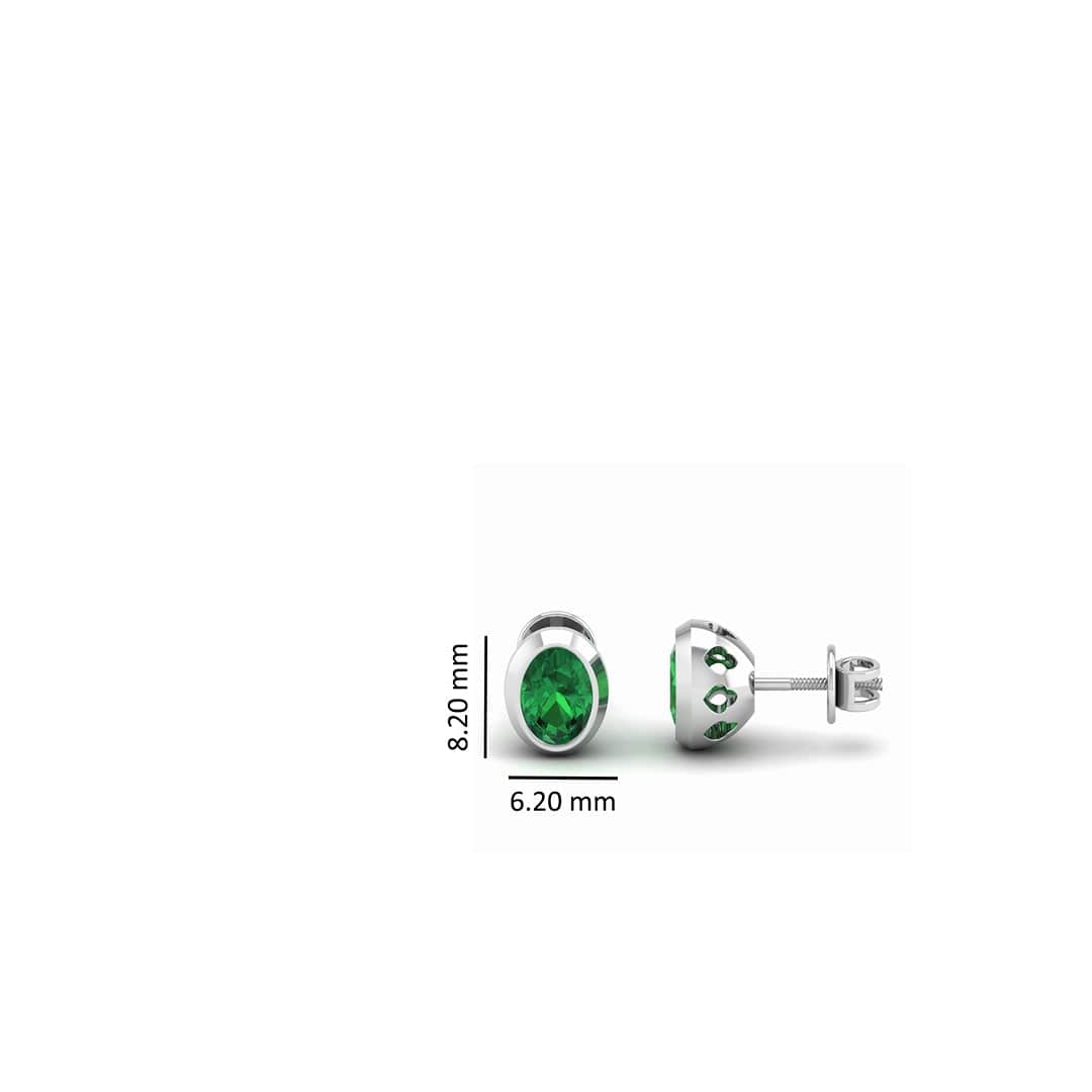 Pure Sterling Silver (92.5% purity)Precious, Beautiful and Designer Stud Earrings with cubic zirconia (AD) stones for Girls and Women