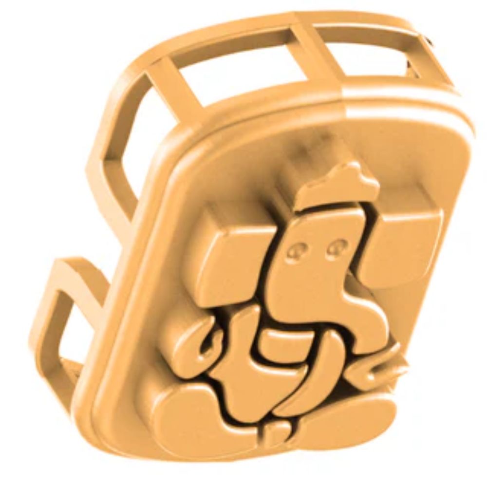 22 CT Gold Plated Silver (92.5% purity)God Ganesh Pendant for Men, Boys Girls and Women