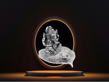 Silver Idols Akshat Sapphire