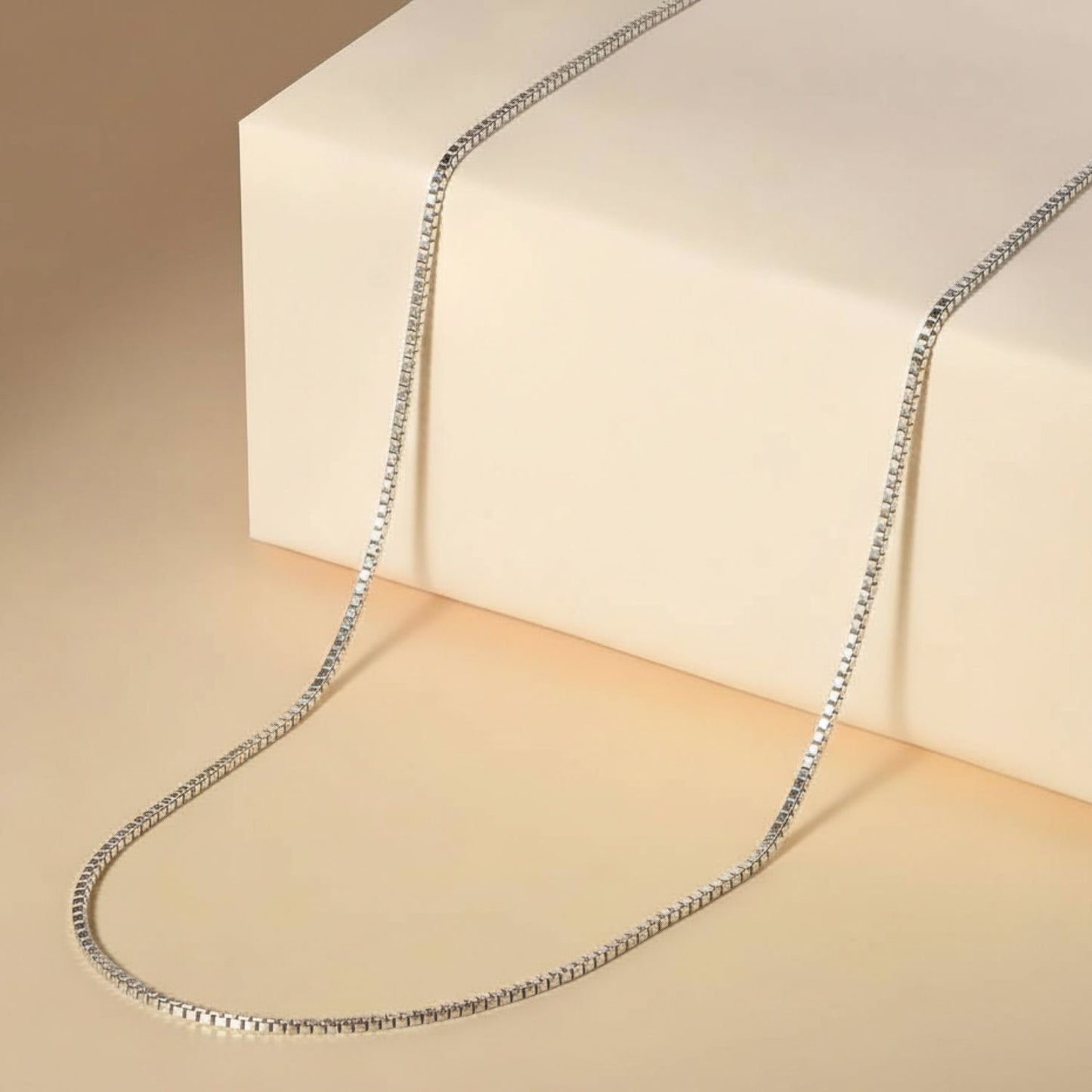 Sterling Silver Heart Pendant with 18 Inches box Chain for Women by Akshat Sapphire 92.5 Silver PSB0506_new