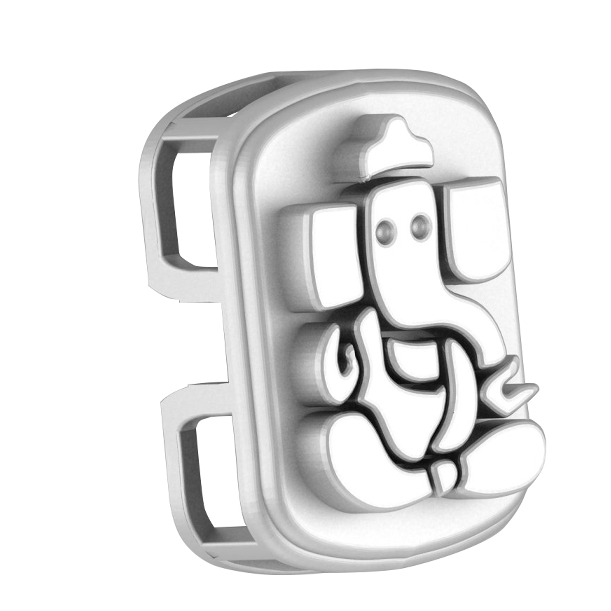 Akshat Sapphire Sterling Silver (92.5% purity) God Ganesh Pendant for Men & Women Pure Silver Lord Ganapathy Locket for Good Health & Wealth Akshat Sapphire