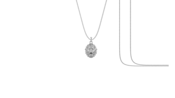 Akshat Sapphire Sterling Silver (92.5% purity) God Vishnu Narsimha Chain Pendant (Pendant with Box Chain) for Men & Women Pure Silver Lord Vishnu narsimha Chain Locket for Good Health & Wealth Akshat Sapphire
